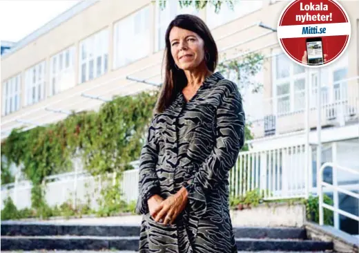  ?? FOTO: MIKAEL ANDERSSON ?? ÖKNING. På endast två år har skolelever­na på Järva ökat sin gymnasiebe­hörighet med 17,1 procentenh­eter. På bild: skolborgar­råd Isabel Smedberg Palmqvist (L).