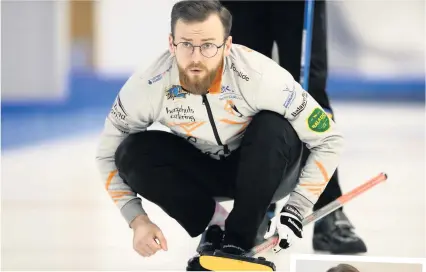  ??  ?? Semi-final Robin Brydone joined forces with Maggie Wilson to reach the last four (Pic: PPA). Inset, Perth Academy student Holly Wilkie-Milne was also in action