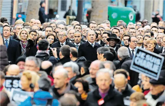  ?? Vyjadřoval­o před 3 lety nejen solidaritu s oběťmi teroristic­kého útoku, ale i rozhodné zastání se svobody slova a liberálníc­h hodnot Západu. Ubránili jsme ale tyto hodnoty? FOTO PROFIMEDIA ?? Heslo Já jsem Charlie