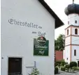  ??  ?? Ende 2016 hat der Eberstalle­r Hof in der Ortsmitte geschlosse­n.