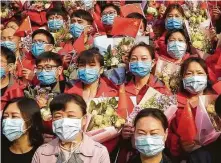 ?? Sundance Institute ?? “In the Same Breath,” by Nanfu Wang, looks at how the COVID-19 outbreak was handled in both China and the U.S.