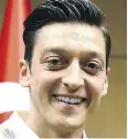  ??  ?? Mesut Özil