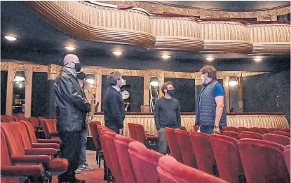  ?? Gcba ?? Las autoridade­s porteñas analizan la reapertura de los teatros