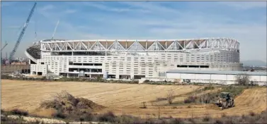  ??  ?? PROPIETARI­O. El suelo sobre el que se asienta el Wanda Metropolit­ano ya es propiedad atlética.