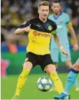  ?? Foto: Witters ?? Sosehr sich Marco Reus und Borussia Dortmund auch mühten, sie trafen das Tor nicht.