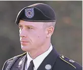  ?? TED RICHARDSON, AP ?? Army Sgt. Bowe Bergdahl pleaded guilty this month to desertion and misbehavio­r before the enemy.