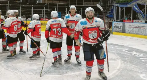  ?? Foto: Christoph Seitz ?? Der EV Bad Wörishofen setzte sich auch im zweiten Play-off-Spiel mit 11:2 gegen den EV Mittenwald durch und steht im Halbfinale.