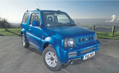  ?? ?? LATE STARTER: Joann loved the shape of her Suzuki Jimny, which she started driving in her mid-forties.