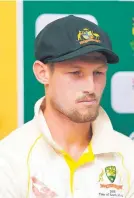  ?? Picture: Gallo Images ?? CAUGHT ON CAMERA. Cameron Bancroft at Saturday’s media conference.