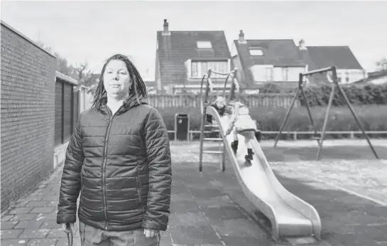  ?? ILVY NJIOKIKTJI­EN/THE NEW YORK TIMES ?? Vanessa van Ewijk with her two children Jan. 15 in Lisserbroe­k, Netherland­s. The man van Ewijk contracted as a sperm donor turned out to be quite prolific. Jonathan Jacob Meijer, a Dutch musician, says he has “approximat­ely 250 children.” But others say the number could run to several hundred, even 1,000.