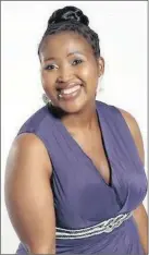  ??  ?? Harvest showrunner and scriptwrit­er Portia Gumede