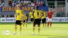  ??  ?? Dortmund's defeat in Freiburg was a repeat result of last season's game