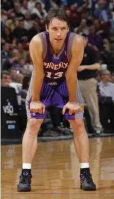  ?? ROCKY WIDNER/NBAE VIA GETTY IMAGES FILE PHOTO ?? Steve Nash says it was tough being told, repeatedly, the Suns couldn’t win.