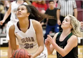  ?? Bud Sullins/Special to the Herald-Leader ?? Emery Brown is expected to be one of the Siloam Springs girls basketball team’s main contributo­rs in the post for the 2018-19 season.