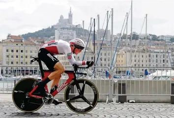  ?? AP ?? Das Zeitfahren in Marseille ist eine von vielen Erinnerung­en, die Stefan Küng von der TdF mitnimmt.