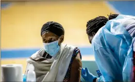  ?? Photo: CDC Africa ?? Surge… Covid-19 cases surge in Africa with a record average number of new cases according to an AFP tally based on official sources on Tuesday.