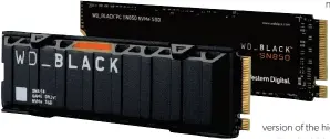  ??  ?? WD’S Black SN850 is a very fast PCIE 4 drive and especially adept at very long sustained writes.