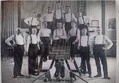  ?? Foto: Heimatmuse­um Radeburg ?? Mitglieder des Radeburger Turnverein­s um 1915. Auch dieses Foto aus dem Stadtarchi­v wird in der neuen Sonderscha­u ausgestell­t.