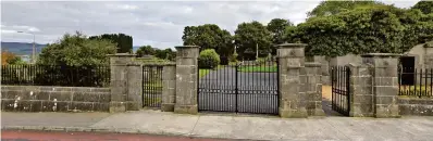  ?? ?? Entrance to old section of Sligo Cemetery.