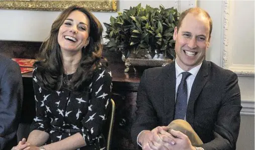  ??  ?? TRIP: The Duke and Duchess of Cambridge at Kensington Palace, London. They will head to Canada for an official visit in September