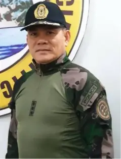  ??  ?? POLICE Senior Superinten­dent Romeo Alerta Baleros, Director of the Negros Occidental Police Provincial Office (NOCPPO).