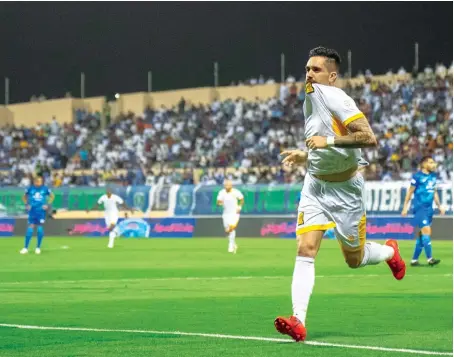  ?? Twitter photo ?? The Jeddah team are 12 points clear of Al-Hilal, who have two games in hand, with the two teams meeting next week in a vital clash.