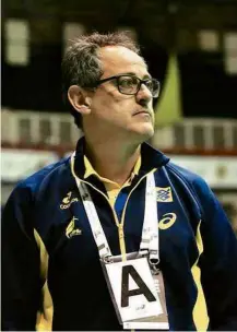  ?? Cinara Piccolo/Photo&Grafia ?? Washingtio­n Nunes, 54, técnico da seleção de handebol