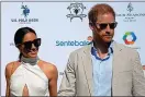  ?? ?? Rebuffed: the Duke and Duchess of Sussex. Harry’s attempt to avoid some of the legal costs of his case against the Home Office failed