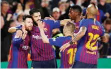  ??  ?? Barcelona ‘regrets the inconvenie­nce’ caused to fans over the postponeme­nt.