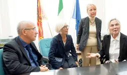  ??  ?? Prevenzion­e Da sinistra: Francesco Cobello, Donata Gottardi, Mirella Ruggeri e Nicoletta Zerman