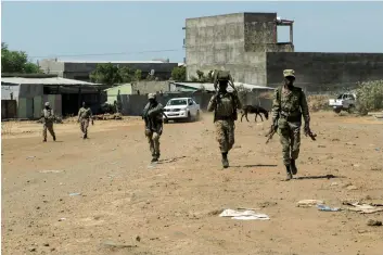  ?? DR ?? Forças governamen­tais etíopes afirmam ter o controlo total de Mekele, a capital do Tigray