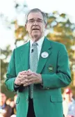  ?? ROB SCHUMACHER, USA TODAY SPORTS ?? Billy Payne is retiring as Augusta National chairman.