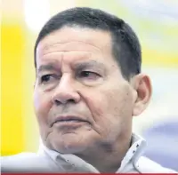  ?? Nelson Jr./STF ?? Em palestra no RS, vice do presidenci­ável do PSL chamou o 13º salário de “jabuticaba brasileira”