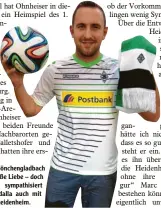  ??  ?? Borussia Mönchengla­dbach ist seine große Liebe – doch inzwischen sympathisi­ert Michael Hudalla auch mit dem 1. FC Heidenheim.