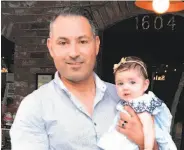  ?? Courtesy of the Garza family ?? Hector Garza with his daughter, Camilla. The two died from injuries in a DUI crash in Walnut Creek.