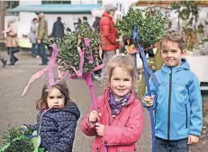  ?? FOTO: MVO ?? Auf dem Markt gab es für Kinder wie Erwachsene einiges zu entdecken.