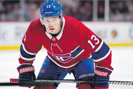  ?? ALLEN McINNIS ?? Canadiens winger Max Domi has a goal and four assists in his first six regular-season games and Montreal is off to an impressive 4-1-1 start this season.