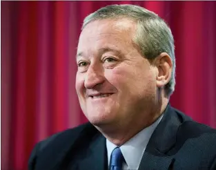  ?? ASSOCIATED PRESS ?? Philadelpi­a Mayor Jim Kenney.