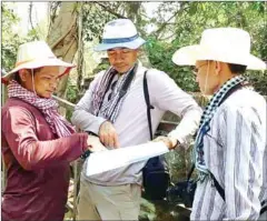  ?? RAC ?? The National Language Institute’s technical research task force has been working on the Angkorian Old Khmer dictionary since 2005.