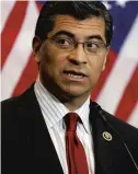  ?? AP FILE ?? California Attorney General Xavier Becerra has criticized the Trump administra­tion for “risking not only the education opportunit­ies for students who earned the chance to go to college, but now their health and well-being.”