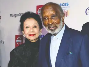  ?? PHOTO BY MARK VON HOLDEN INVISION/AP ?? Jacqueline Avant, left, and Clarence Avant appear in January 2020 at the 11th Annual AAFCA Awards in Los Angeles.