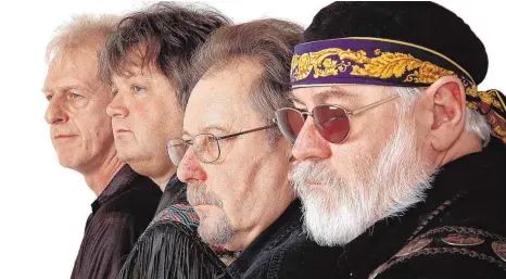  ?? FOTO: PR ?? Creedence Clearwater Revived feiert mit den alten Hits von CCR große Erfolge.