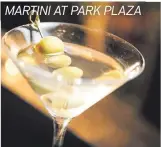  ?? ?? MARTINI AT PARK PLAZA