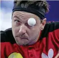  ?? FOTO: AFP ?? Alles im Blick: Timo Boll