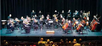  ?? ?? The Gippsland Symphony Orchestra has been playing across Gippsland since 2015.