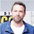  ??  ?? Ben Affleck