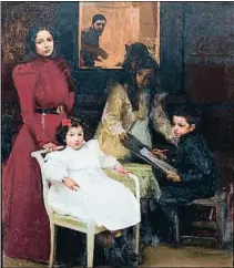  ?? . ?? La familia (1901), el homenaje de Sorolla a Velázquez