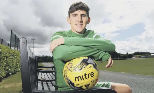  ??  ?? Emerson Hyndman came within a whisker of making an instant impact when only a fantastic save denied him a goal against Molde.