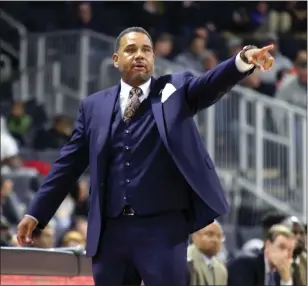  ?? Photo by Louriann Mardo-Zayat / lmzartwork­s.com ?? Providence College men’s basketball coach Ed Cooley will have one less interior option this season after center Dajour Dickens left the program Thursday. Dickens played in three games last season.