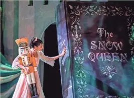  ?? NATHANIEL DAVAUER ?? Annia Hidalgo goes on a fantasy adventure in "The Nutcracker," performed by Milwaukee Ballet.